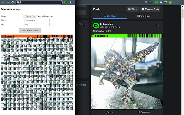 D Scramble จาก Chrome เว็บสโตร์เพื่อใช้งานกับ OffiDocs Chromium ออนไลน์