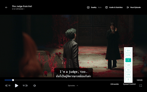 Dual Subtitles by BOM  from Chrome web store to be run with OffiDocs Chromium online