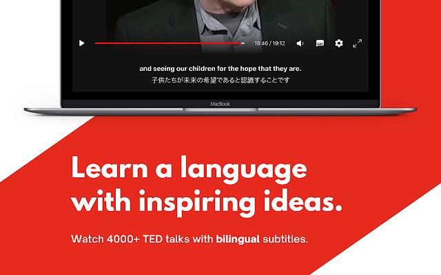 Dual Subtitles for TED Talks  from Chrome web store to be run with OffiDocs Chromium online