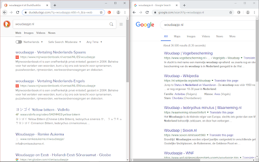 duckduck_google_instead  from Chrome web store to be run with OffiDocs Chromium online