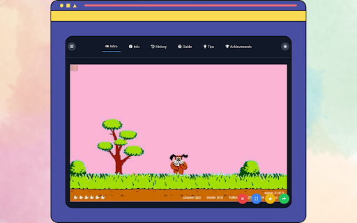 Duck Hunt Unblocked Game  from Chrome web store to be run with OffiDocs Chromium online