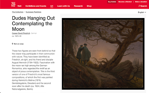 Dudes Hanging Out in Art  from Chrome web store to be run with OffiDocs Chromium online