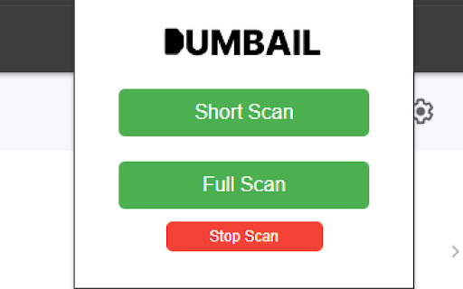 Dumbail  from Chrome web store to be run with OffiDocs Chromium online