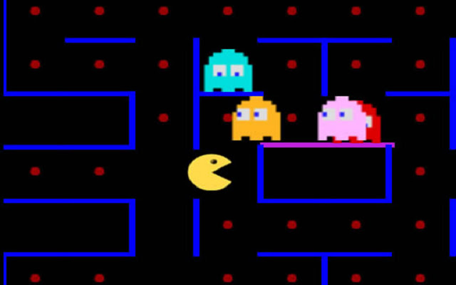 Dumb Pacman  from Chrome web store to be run with OffiDocs Chromium online