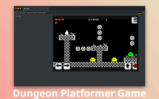 Dungeon Platformer Game  from Chrome web store to be run with OffiDocs Chromium online