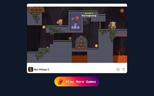 Duo Vikings 3 Game Lead Your Viking Duo to Victory!  from Chrome web store to be run with OffiDocs Chromium online