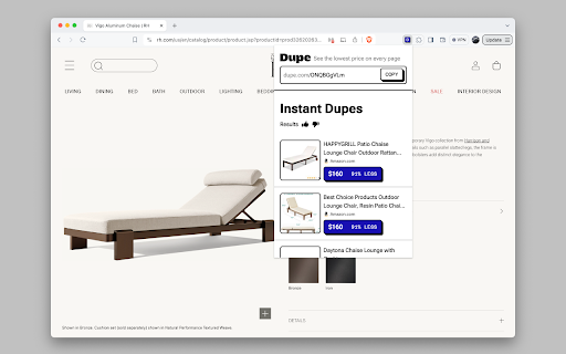 Dupe URL Modifier  from Chrome web store to be run with OffiDocs Chromium online
