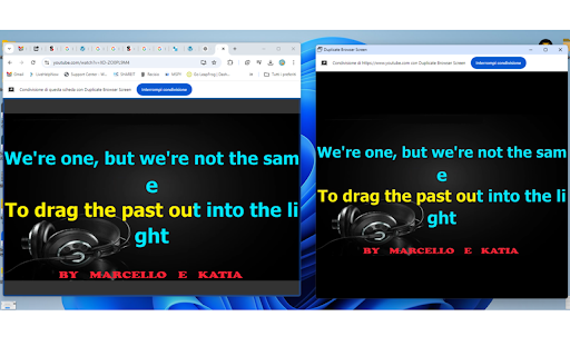 Duplicate Browser Screen  from Chrome web store to be run with OffiDocs Chromium online