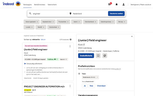 Dutch KM Visa Sponsorship Highlighter  from Chrome web store to be run with OffiDocs Chromium online