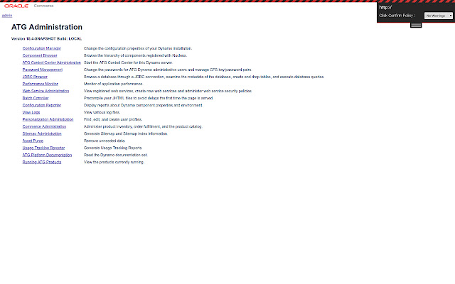Dyn / Admin Warning  from Chrome web store to be run with OffiDocs Chromium online