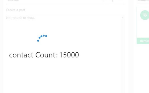 Dynamics 365 Record Counter  from Chrome web store to be run with OffiDocs Chromium online