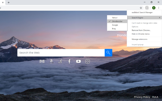 EAB Search Manager  from Chrome web store to be run with OffiDocs Chromium online