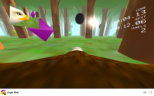 Eagle Ride Game Soar through the woods and avoid obstacles!  from Chrome web store to be run with OffiDocs Chromium online