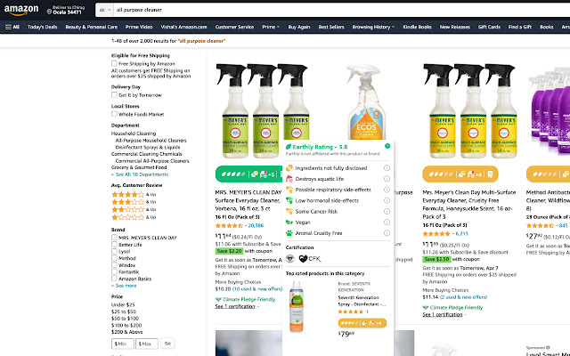 Earthly  from Chrome web store to be run with OffiDocs Chromium online