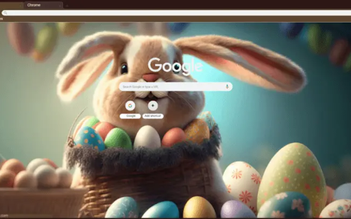 Easter Bunny and Eggs  from Chrome web store to be run with OffiDocs Chromium online