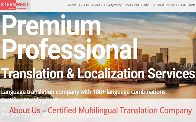 Easternwest Understand Translation Service  from Chrome web store to be run with OffiDocs Chromium online