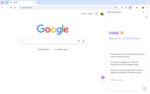 Easy Browser  from Chrome web store to be run with OffiDocs Chromium online