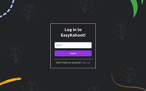 EasyKahoot  from Chrome web store to be run with OffiDocs Chromium online