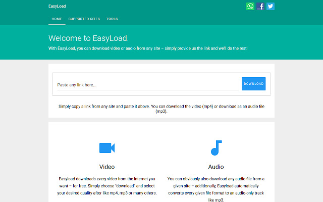 EasyLoad  from Chrome web store to be run with OffiDocs Chromium online