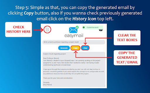 Easymail  from Chrome web store to be run with OffiDocs Chromium online