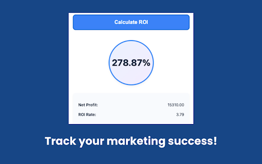 Easy Marketing Calculator Suite  from Chrome web store to be run with OffiDocs Chromium online