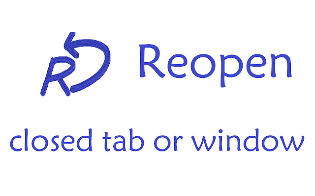 Easy Reopen Tab or Window  from Chrome web store to be run with OffiDocs Chromium online