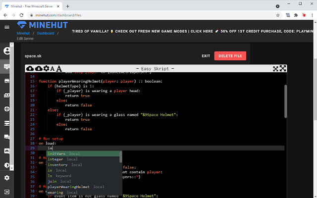 Easy Skript  from Chrome web store to be run with OffiDocs Chromium online
