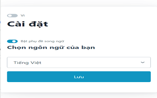 Easy Subtitle Translator  from Chrome web store to be run with OffiDocs Chromium online