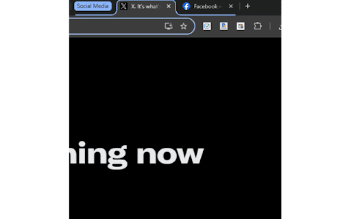 Easy Tab Grouper  from Chrome web store to be run with OffiDocs Chromium online