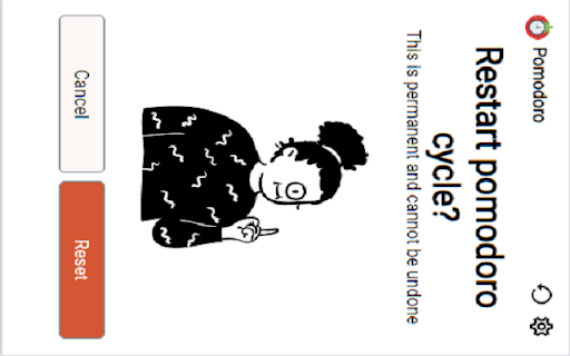 Eazy Pomodoro Extension  from Chrome web store to be run with OffiDocs Chromium online