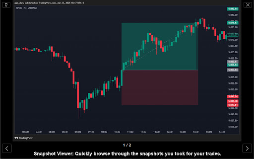 eBacktesting.com (TradingView extension)  from Chrome web store to be run with OffiDocs Chromium online