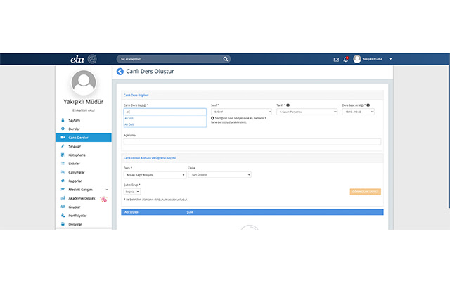 Eba Ders İsim Doldurucu  from Chrome web store to be run with OffiDocs Chromium online