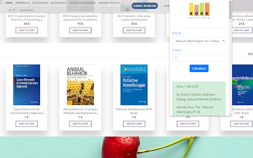 Ebookmedicine  from Chrome web store to be run with OffiDocs Chromium online