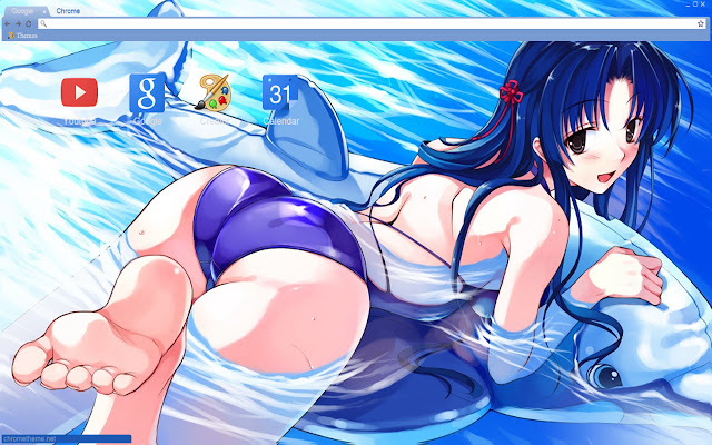 Ecchi anime Swimsuit theme 1680x1050  from Chrome web store to be run with OffiDocs Chromium online