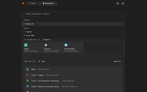 EchoTab Extension  from Chrome web store to be run with OffiDocs Chromium online