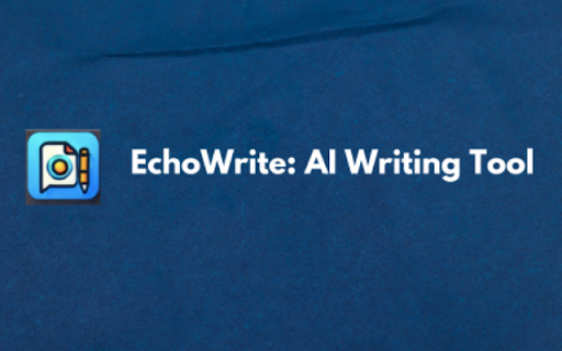 EchoWrite AI: AI Writing Tool  from Chrome web store to be run with OffiDocs Chromium online
