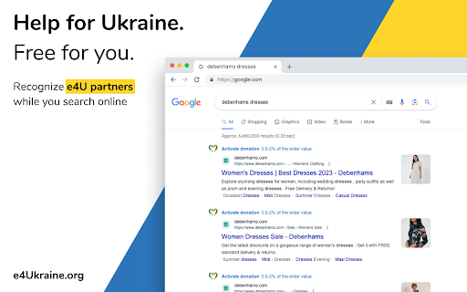 e commerce 4 Ukraine  from Chrome web store to be run with OffiDocs Chromium online