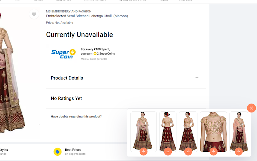 Ecommerce Image Downloader  from Chrome web store to be run with OffiDocs Chromium online