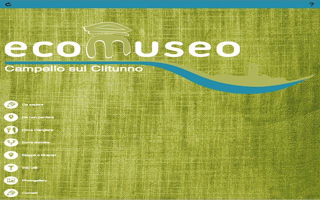 ক্রোম ওয়েব স্টোর থেকে Eco Museo Campello OffiDocs Chromium অনলাইনে চালানো হবে