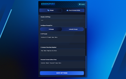 EDDSPIRE ENGAGE  from Chrome web store to be run with OffiDocs Chromium online