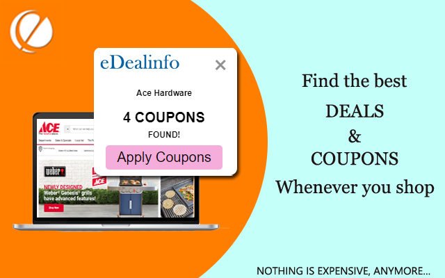 eDealinfo Coupons  from Chrome web store to be run with OffiDocs Chromium online