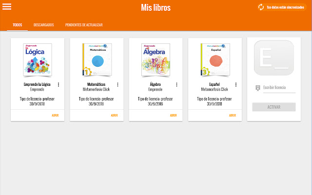 Edelvives Digital  from Chrome web store to be run with OffiDocs Chromium online