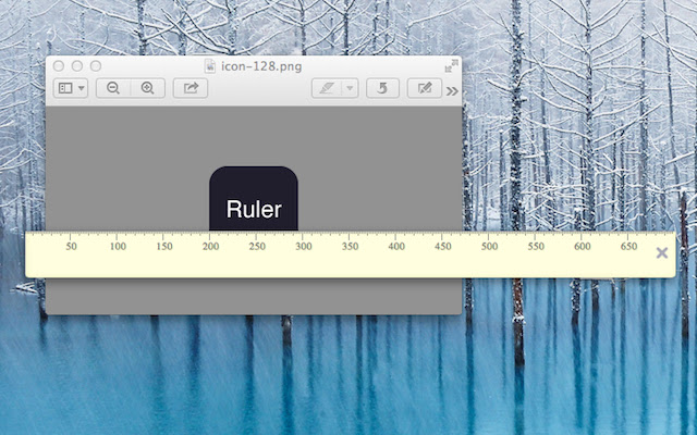 Edge: The Web Ruler  from Chrome web store to be run with OffiDocs Chromium online