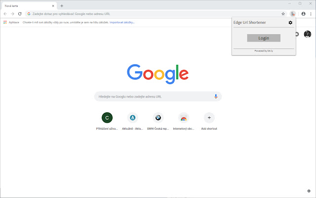 Edge URL Shortener  from Chrome web store to be run with OffiDocs Chromium online