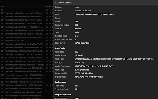 Edgio Developer Tools  from Chrome web store to be run with OffiDocs Chromium online