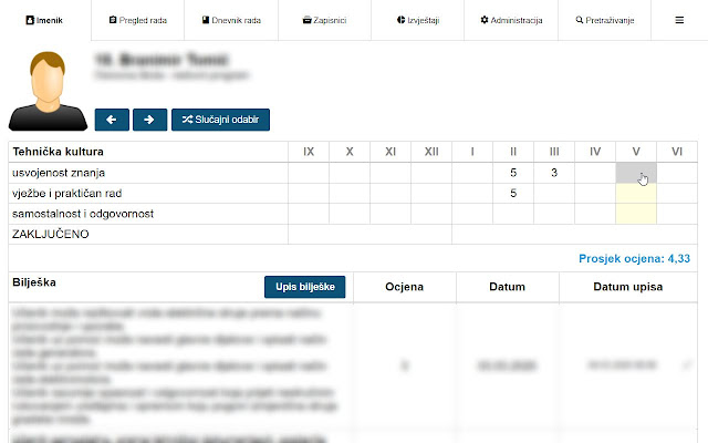 e Dnevnik Plus za nastavnike  from Chrome web store to be run with OffiDocs Chromium online