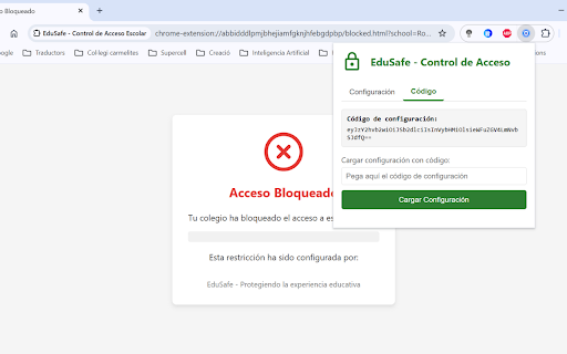 EduSafe Control de Acceso Escolar  from Chrome web store to be run with OffiDocs Chromium online