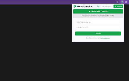 eFraudChecker  from Chrome web store to be run with OffiDocs Chromium online