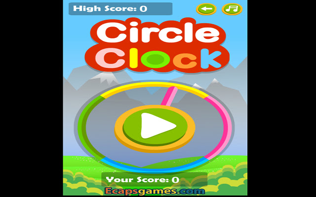 EG CIRCLE CLOCK  from Chrome web store to be run with OffiDocs Chromium online