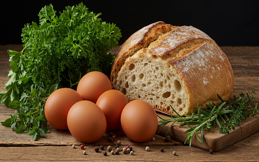 Egg and vegetable sandwiches  from Chrome web store to be run with OffiDocs Chromium online